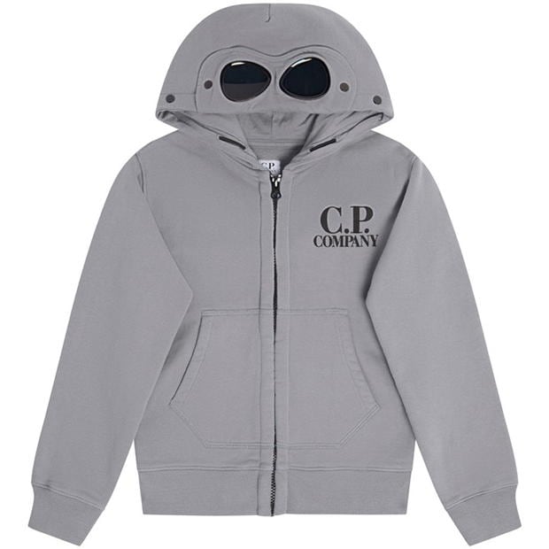 CP COMPANY Boy'S Goggle Zip Hoodie