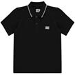 Black 60100 - CP COMPANY - Boy'S Logo Polo Shirt