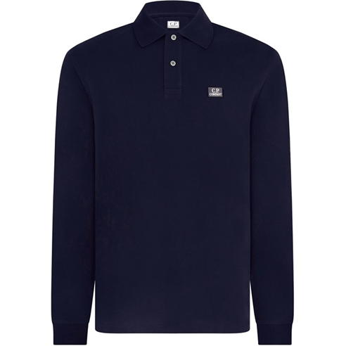 CP COMPANY - Long Sleeve Polo Shirt