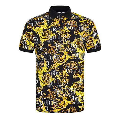 VERSACE JEANS COUTURE - VJC Logo Brque Polo Sn34