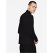 Black 1200 - Armani Exchange - Long Sleeve Logo Pique Polo Shirt
