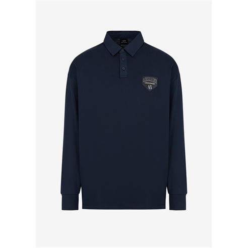 Armani Exchange - AX Shld Bdge LS Polo Sn41