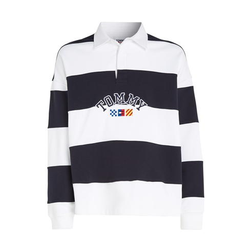 Tommy Jeans - TJM RLX COLOUBLOCK ARCHIVE RUGBY