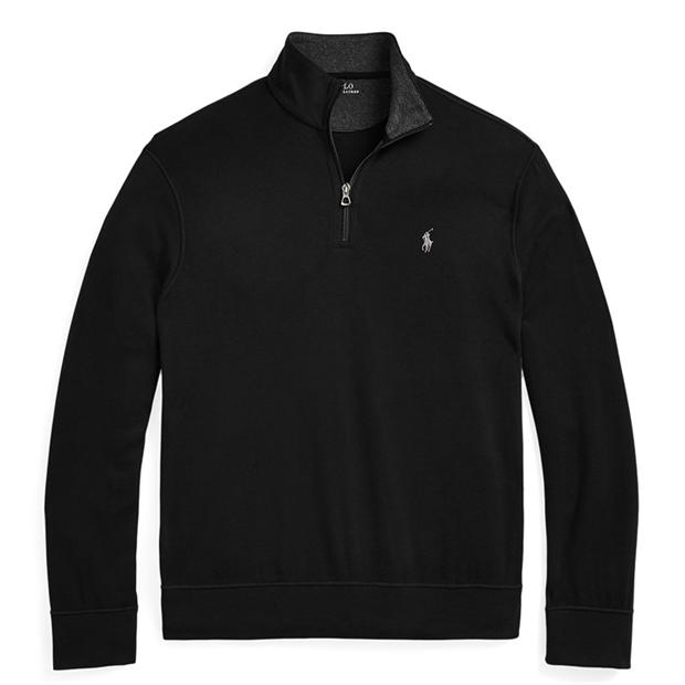 Polo Ralph Lauren Double Jersey quarter Zip Top | USC