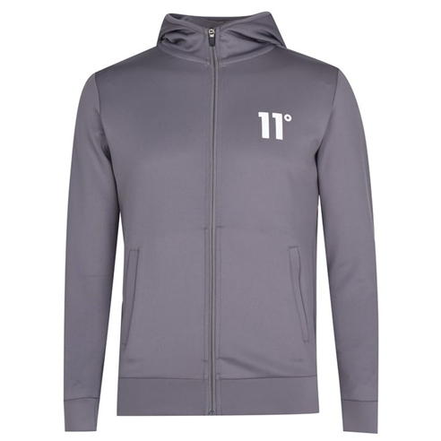 11 Degrees - Core Poly Full Zip Hoodie
