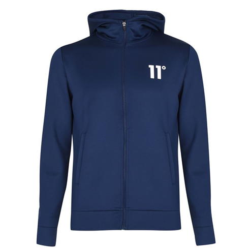 11 Degrees - Core Poly Full Zip Hoodie