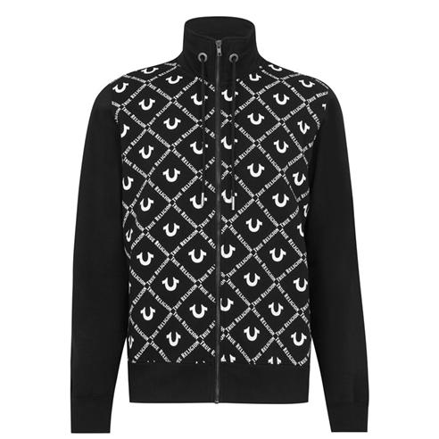 True Religion - AO Track Fleece Top