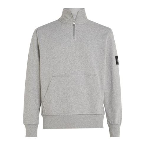 Calvin Klein Jeans - Monologo Badge Half Zip Top