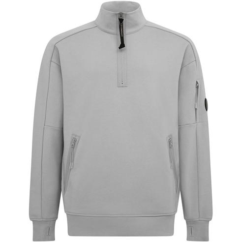 CP COMPANY - Lens Arm Quarter Zip Sweatshirt