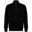 Black 999 - CP COMPANY - Lens Arm Quarter Zip Sweatshirt