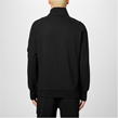 Black 999 - CP COMPANY - Lens Arm Quarter Zip Sweatshirt