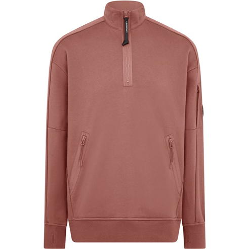 CP COMPANY - Lens Arm Quarter Zip Sweatshirt