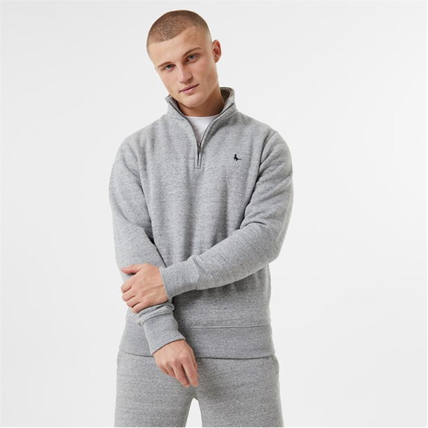 Jack Wills Barchester Quarter Zip Sweatshirt USC