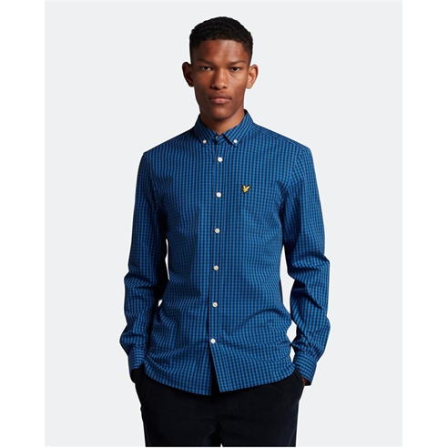 Lyle and Scott - Long Sleeve Gingham Shirt