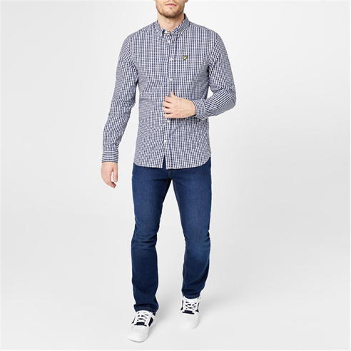 Lyle and Scott - Long Sleeve Gingham Shirt