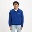 Soda Blue - Levis - Quarter Zip Batwing Fleece