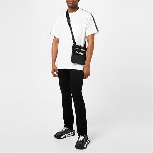 VERSACE JEANS COUTURE - Tape Logo T Shirt