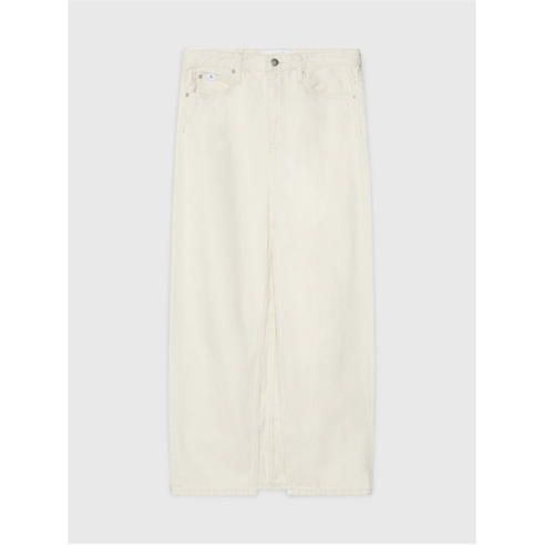 Calvin Klein Jeans - FRONT SPLIT MAXI DENIM SKIRT