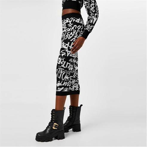VERSACE JEANS COUTURE - Vjc Grfti Midi Skt Ld41