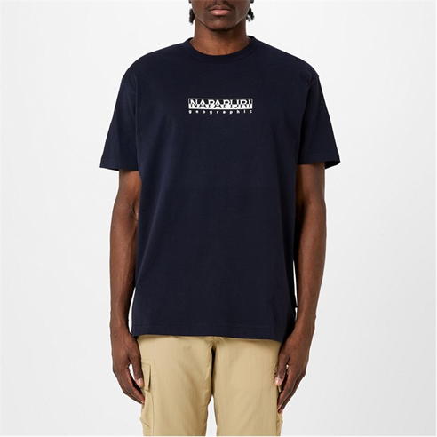 Napapijri - Small Box Logo Short Sleeve T Shirt