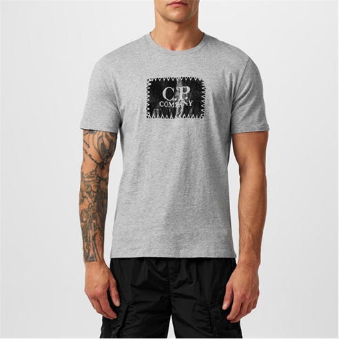 CP COMPANY - Block Logo T-Shirt