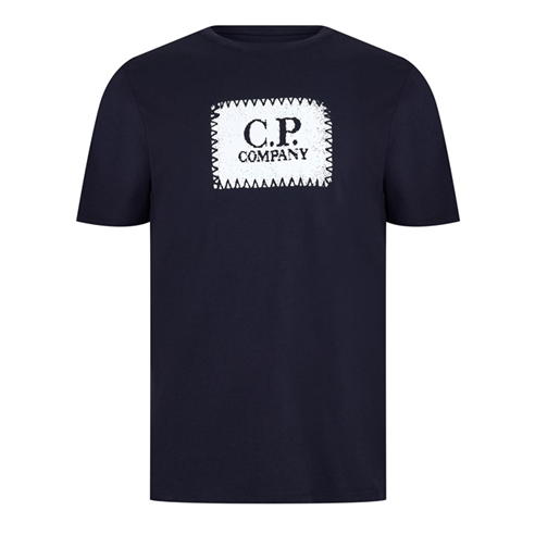 CP COMPANY - Block Logo T-Shirt