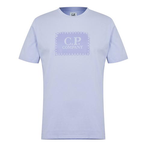 CP COMPANY - Block Logo T-Shirt