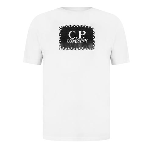 CP COMPANY - Block Logo T-Shirt