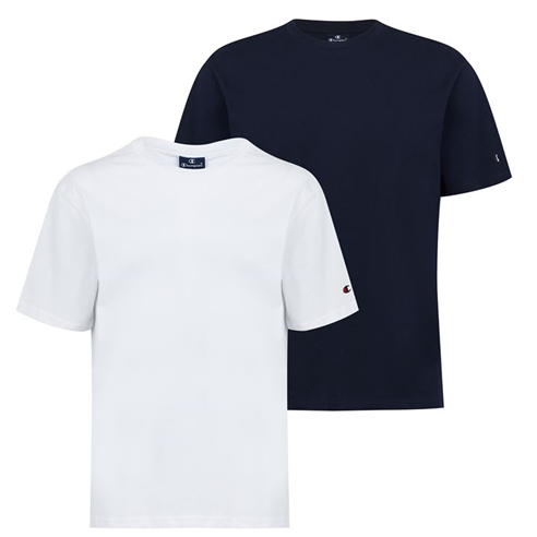 Champion - Two Pack Crew Neck T Shirt Mens
