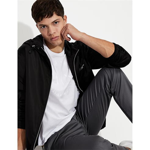 Armani Exchange - Round Logo T Shirt