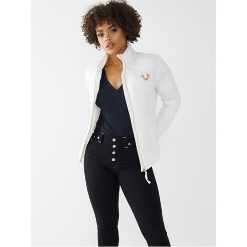 True Religion - Slim Puffer Horseshoe Jacket