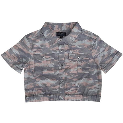 Firetrap - Camo Shirt Girls