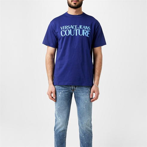 VERSACE JEANS COUTURE - VJC Rubb Logo Tee Sn41