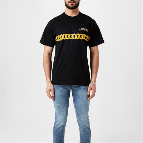 VERSACE JEANS COUTURE - VJC Chain Logo Tee Sn41