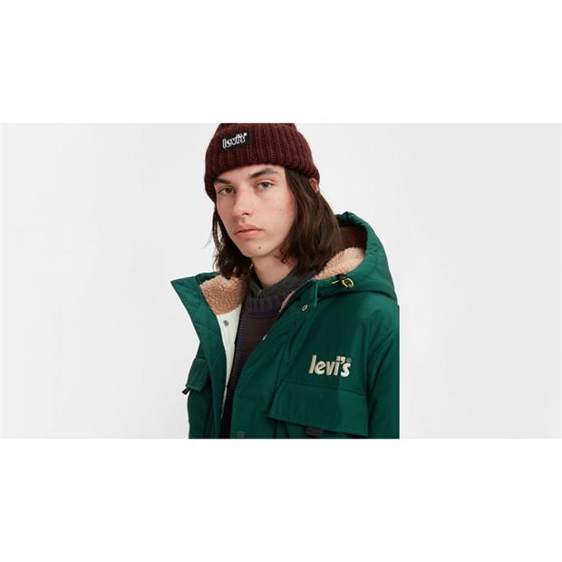 Levi's hooded utility shop jacket