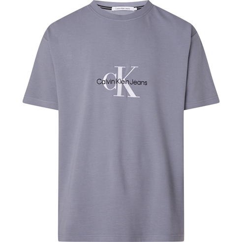 Calvin Klein Jeans - MONOLOGO OTTOMAN RIB TEE