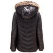 Black - Firetrap - Luxe Bubble Jacket Junior Girls