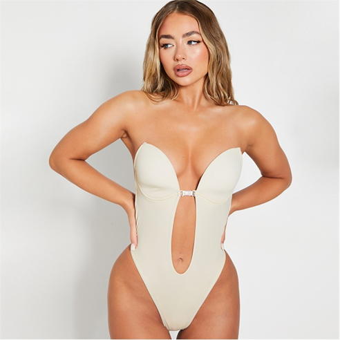 I Saw It First - Seamless Plunge Lingerie Bodysuit