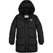 Black BEH - Calvin Klein Jeans - CK LONG PUFFER COAT