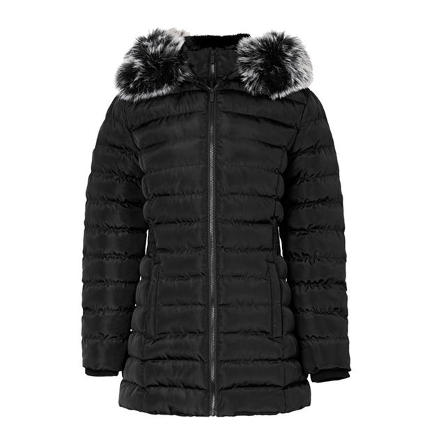 Firetrap fur hotsell parka