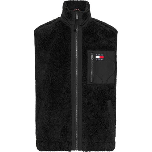 Tommy Jeans - TJM MIX MEDIA SHERPA VEST