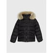 Black BDS - Tommy Hilfiger - ESSENTIAL DOWN FUR HOOD JACKET