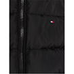 Black BDS - Tommy Hilfiger - ESSENTIAL DOWN FUR HOOD JACKET