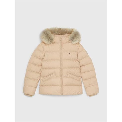 Tommy Hilfiger - ESSENTIAL DOWN FUR HOOD JACKET