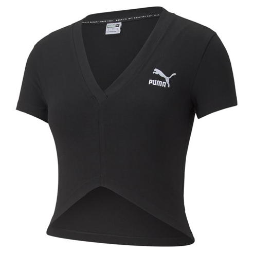 Puma Sportstyle - Puma Sportstyle Classic V T Shirt Womens