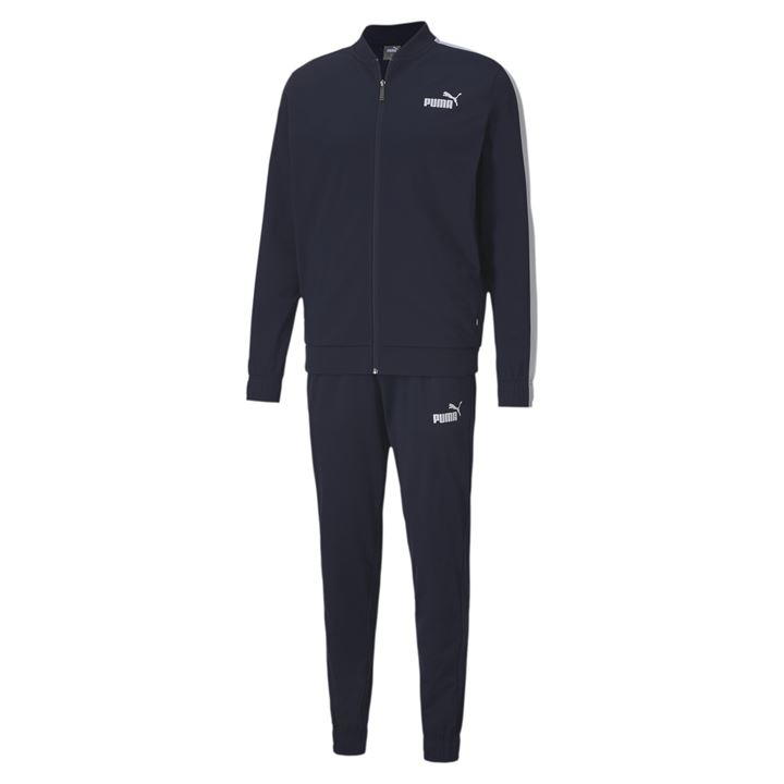 Puma Poly Tracksuit Mens - Navy Visit 