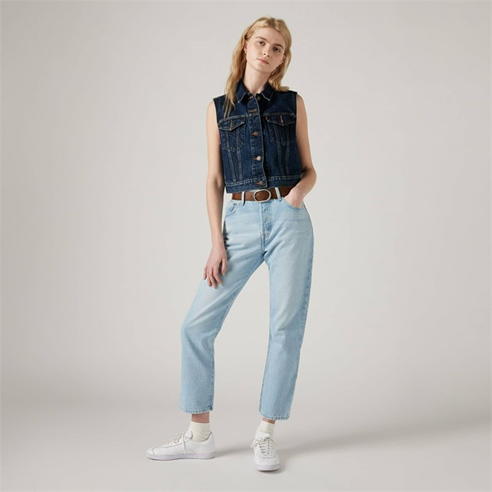 Levis - 501 Cropped Jeans