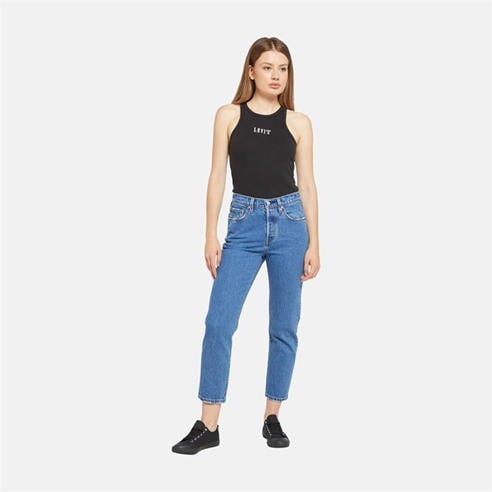 Levis - 501 Cropped Jeans