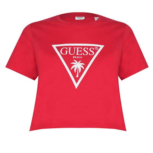 Guess - Logo Crop T Shirt