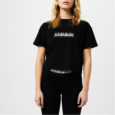 Napapijri - Boxy Cropped T Shirt